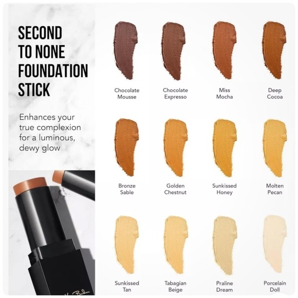 Glamazon by Kim Baker Second to None Foundation Stick Chocolate Mousse Compact - Picture 11 of 11